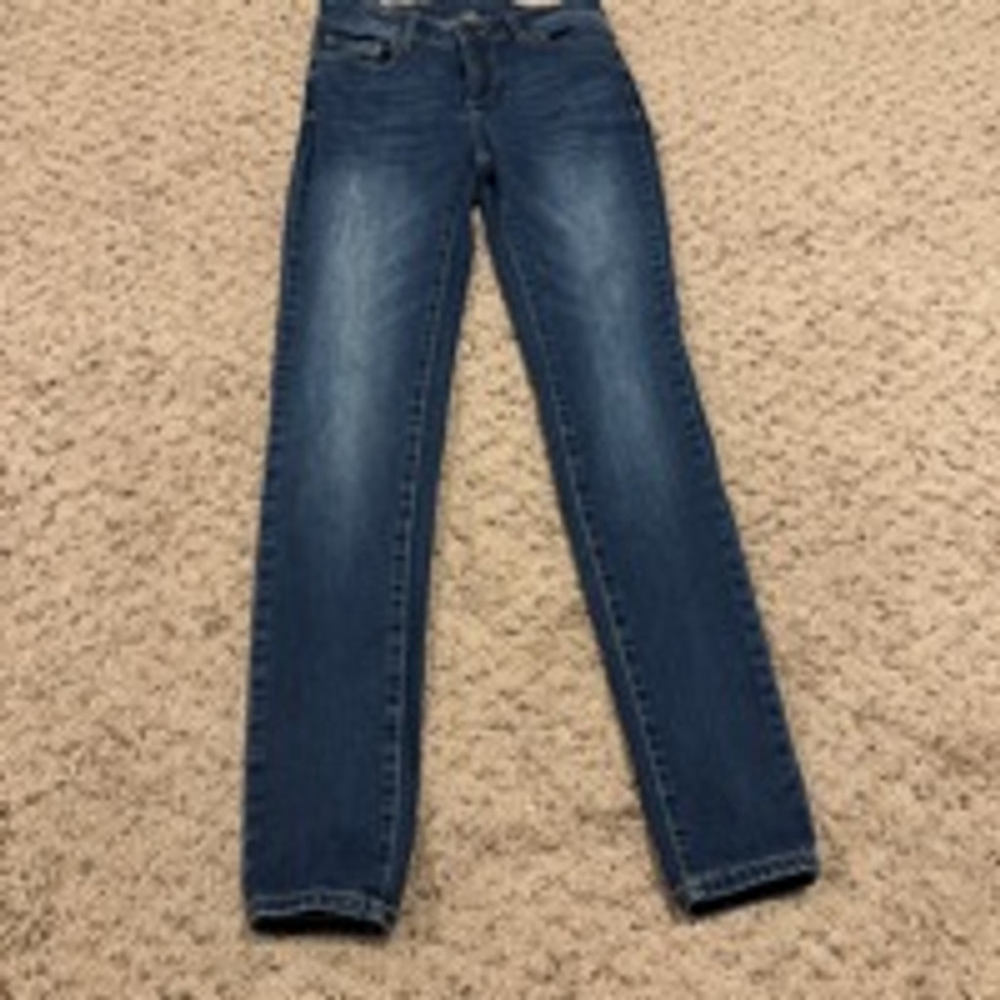 Women's Armani Exchange Jeans Size 27 Blue Denim Super Skinny